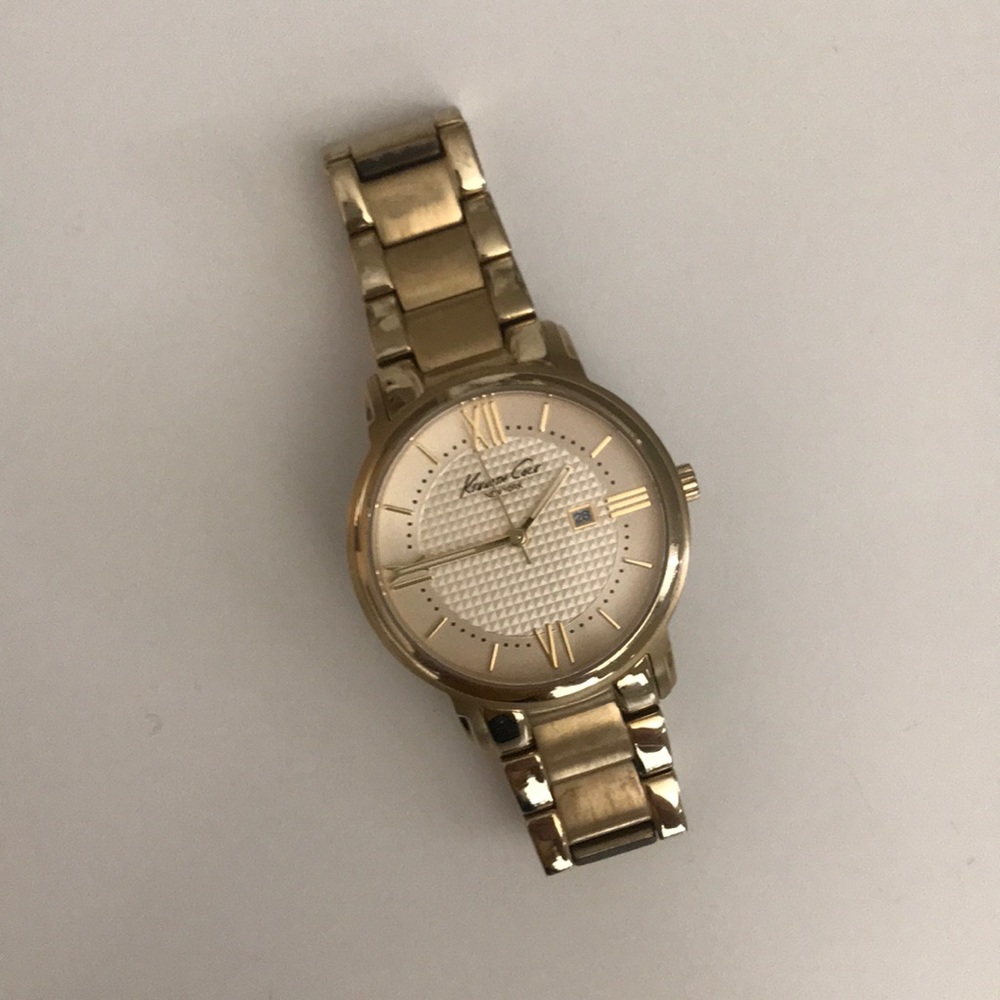 Kenneth Cole gold watch